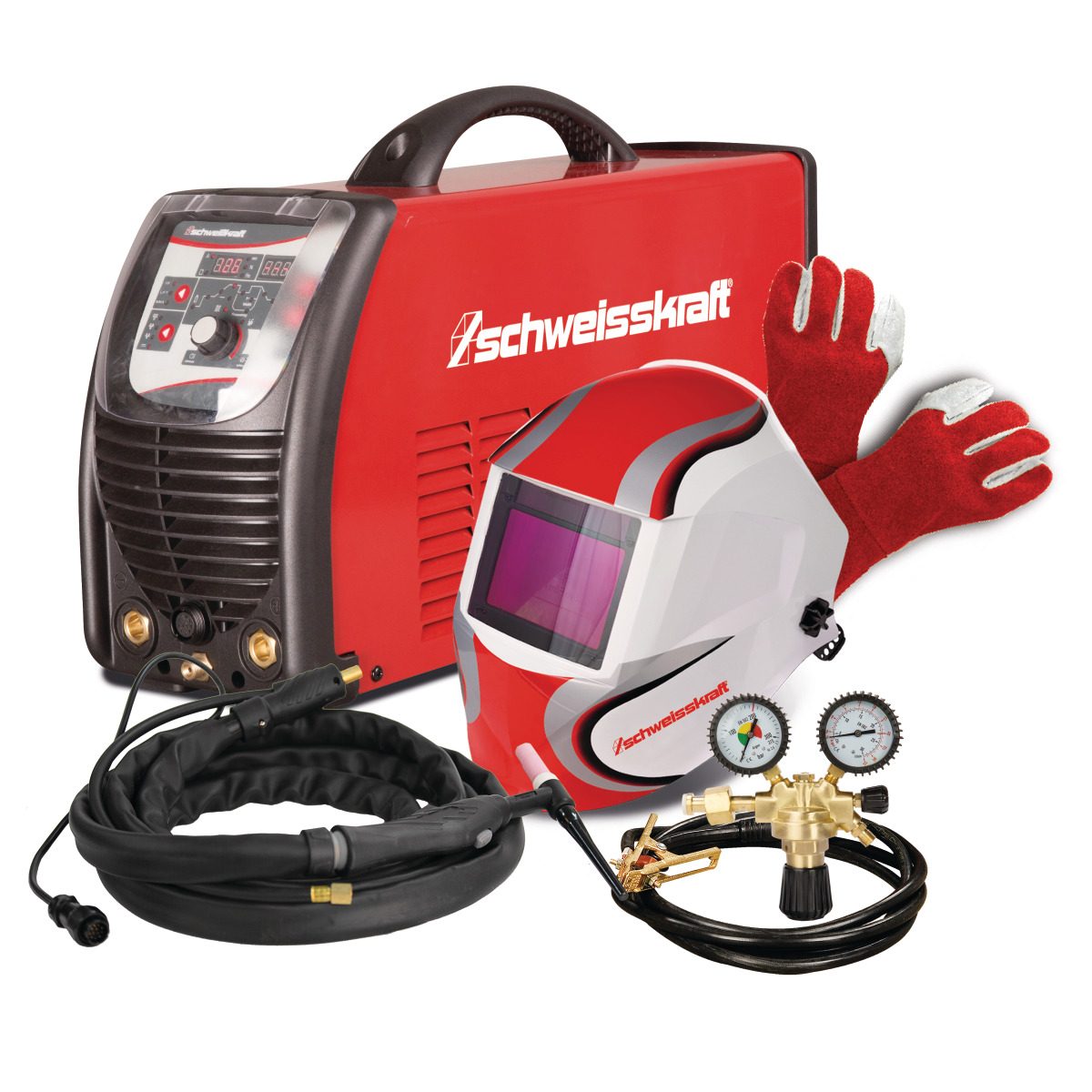 Schweißkraft Schweißgerät CRAFT-TIG 201 AC/DC P PULSE Set Schweißkraft Schweißgerät CRAFT-TIG 201 AC/DC P PULSE Set