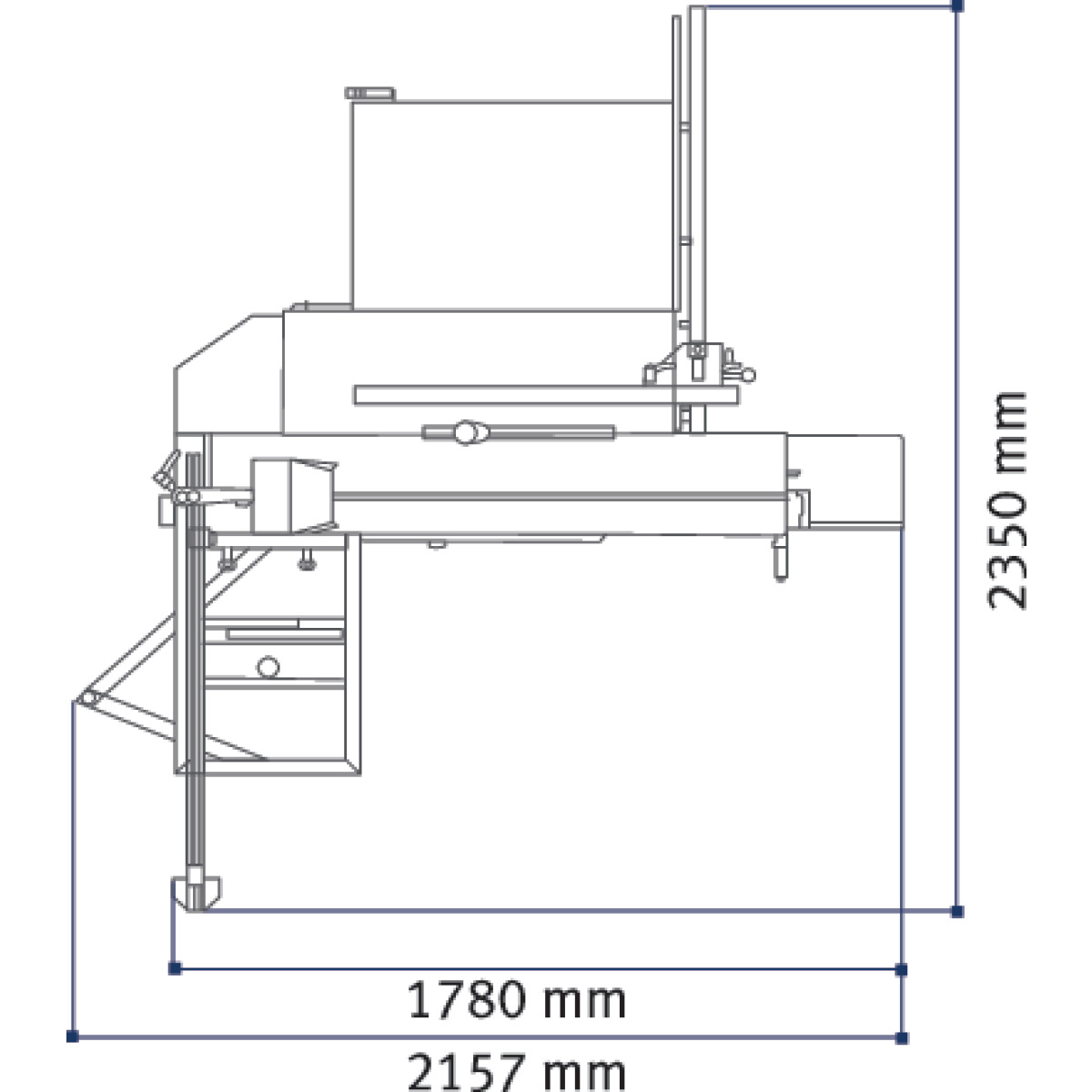 HOLZKRAFT Kleinformatkreissäge sc 2c mit Vorritzeinrichtung minimax
