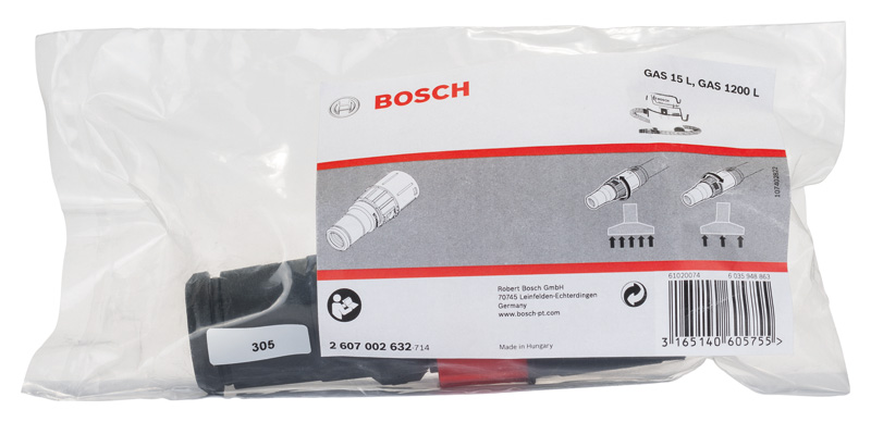 BOSCH Adapter für interne Absaugung, für GAS 15 L BOSCH Adapter für interne Absaugung, für GAS 15 L