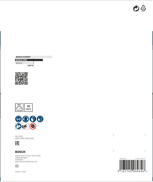 BOSCH PRO Metal Schleifscheibe, 175 x 25 x 32 mm, G60 BOSCH PRO Metal Schleifscheibe, 175 x 25 x 32 mm, G60