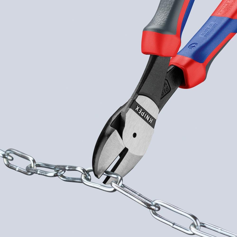 KNIPEX Kraft-Seitenschneider schwarz atramentiert 180 mm KNIPEX Kraft-Seitenschneider schwarz atramentiert 180 mm