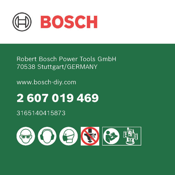 BOSCH 15-teiliges HM-Fräser-Set (8 mm Schaft)