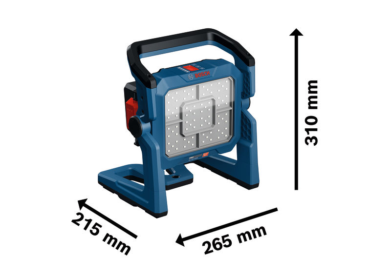BOSCH Akku-Bauleuchte GLI 18V-5000