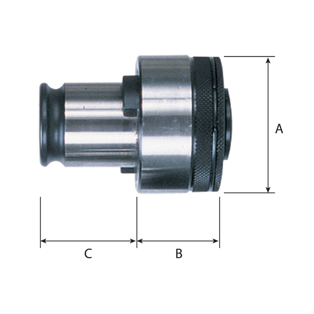 METALLKRAFT Schnellwechseleinsatz M10/31mm