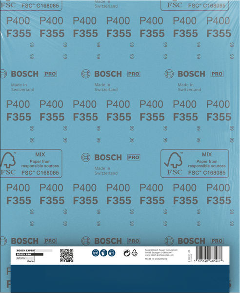 BOSCH PRO C355 Schleifrolle, 230 x 280 mm, 400