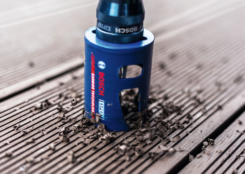 BOSCH EXPERT Construction Material Power Change Plus Lochsäge, 159 x 60 mm