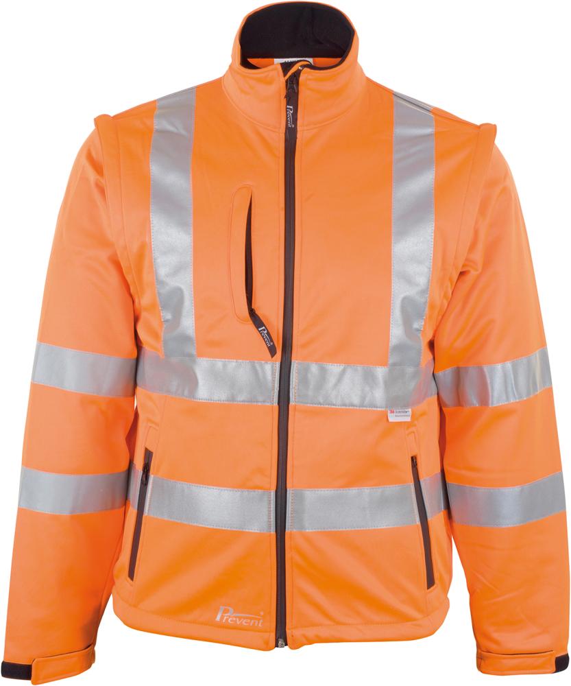 ASATEX Warnjacke,Softshell, Gr. L, leuchtorange ASATEX