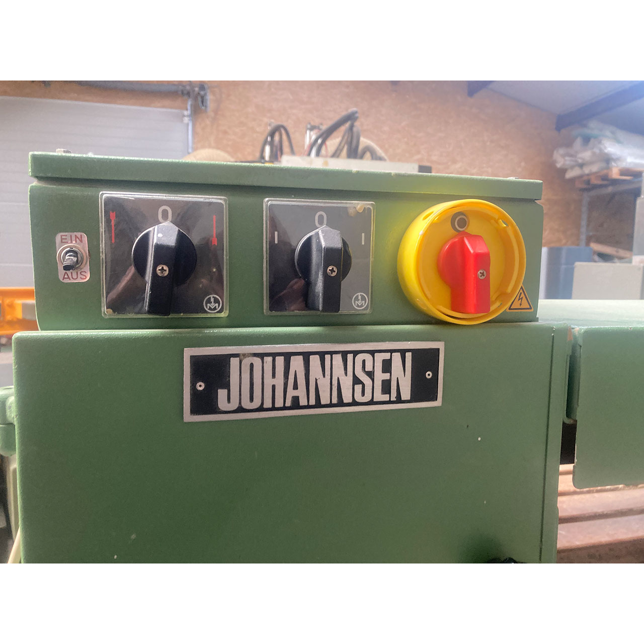 Johannsen Langbandschleifmaschine T 84 Johannsen Langbandschleifmaschine T 84
