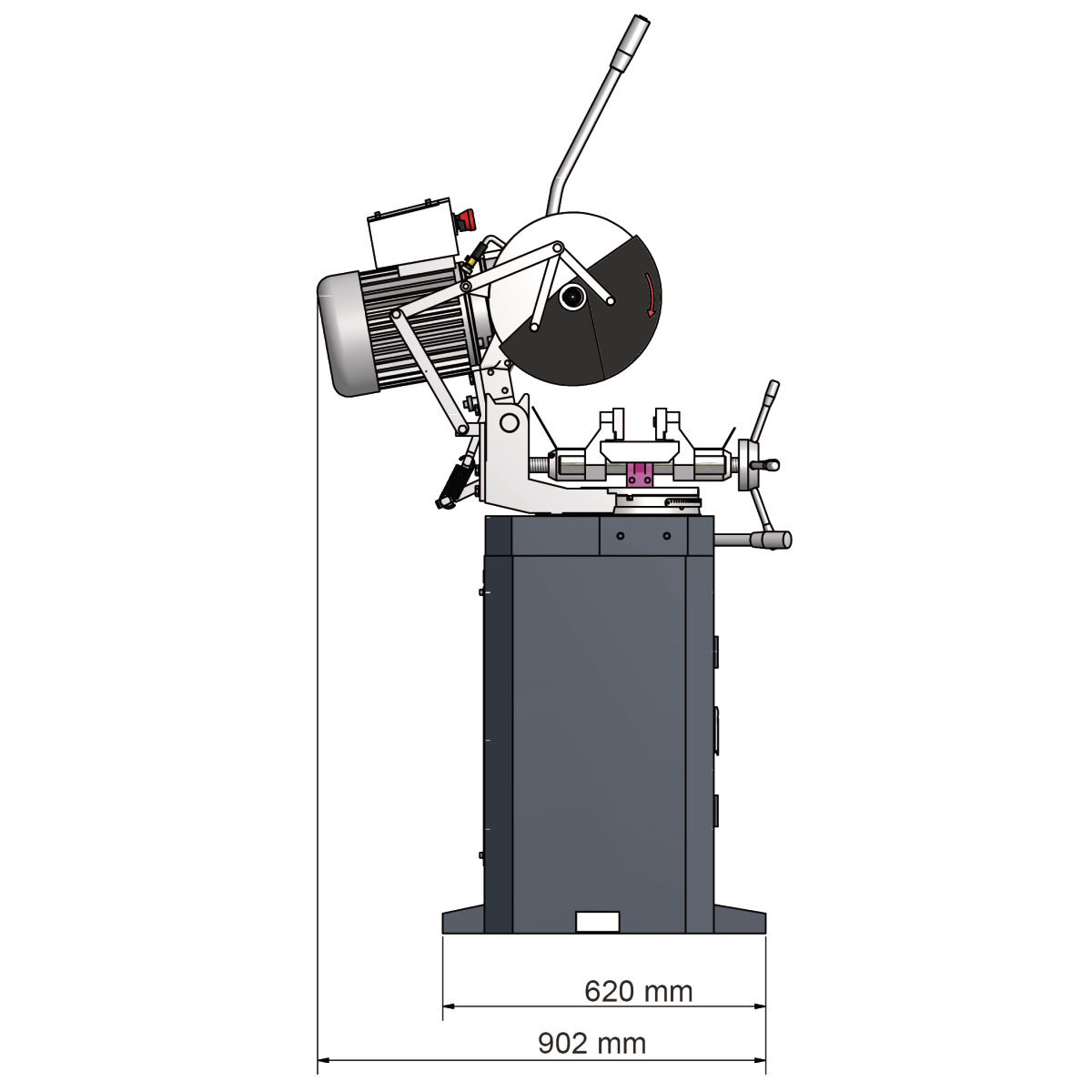STÜRMER Manuelle Metallkreissäge Optimum OPTIsaw CS 315