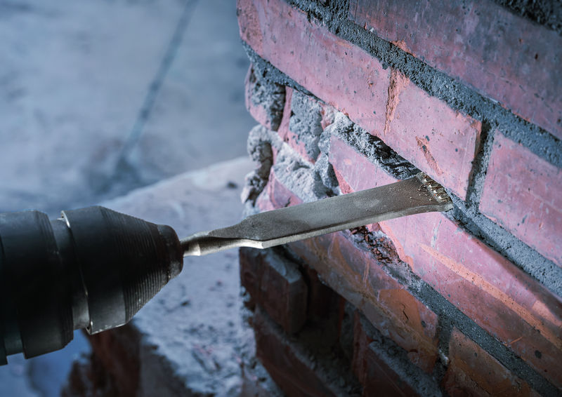 BOSCH PRO SDS plus-5C Mörtelmeißel mit Carbide-Spitze, 32 x 200 mm