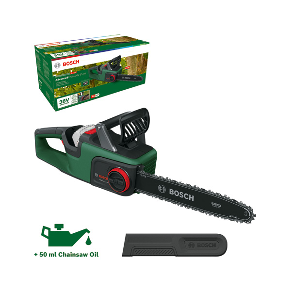 BOSCH Akku-Kettensäge AdvancedChain 36V-35-40 BOSCH Akku-Kettensäge AdvancedChain 36V-35-40