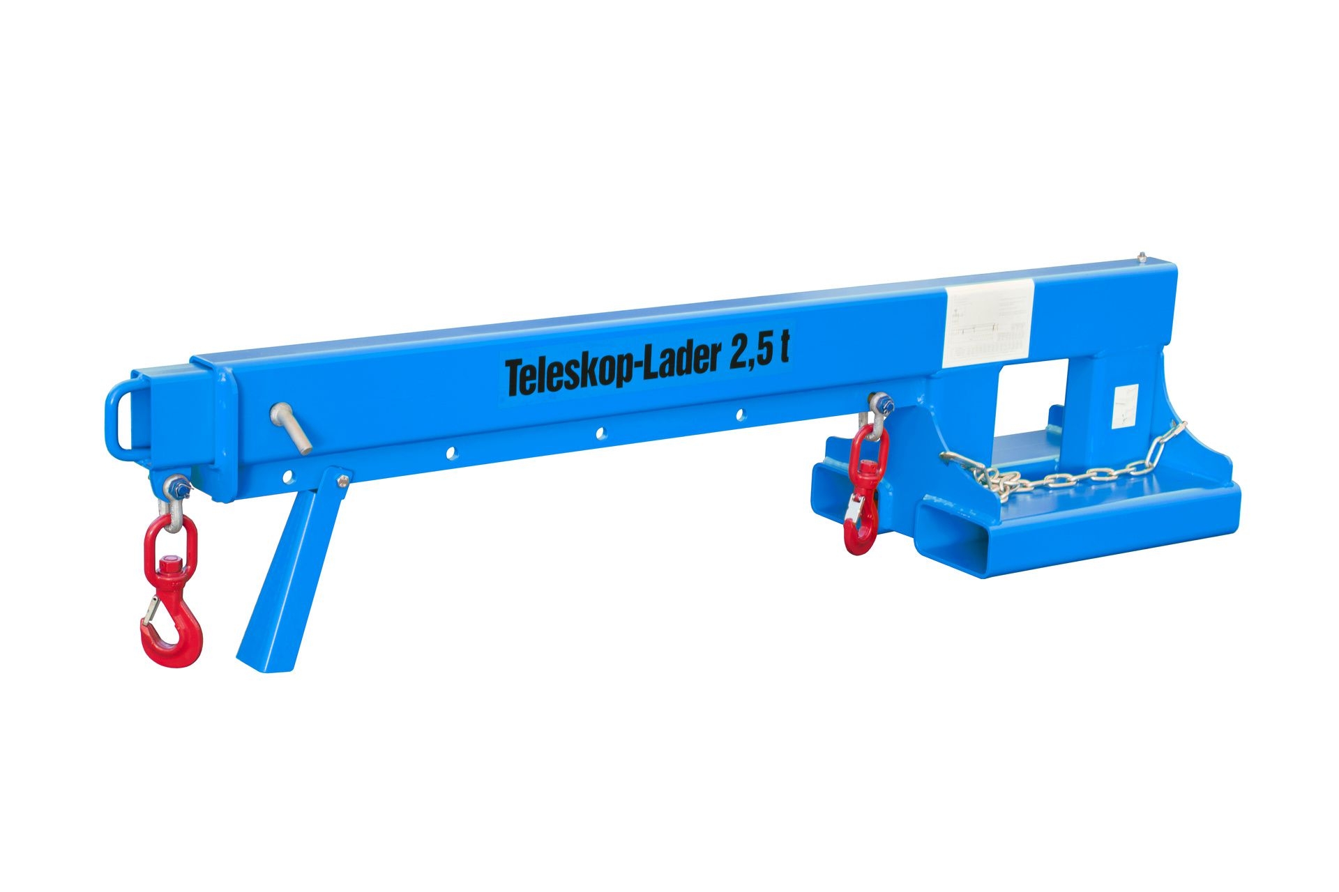 BAUER Teleskop-Lader KT 2,5, lackiert, RAL 5012 Lichtblau BAUER Teleskop-Lader KT 2,5, lackiert, RAL 5012 Lichtblau