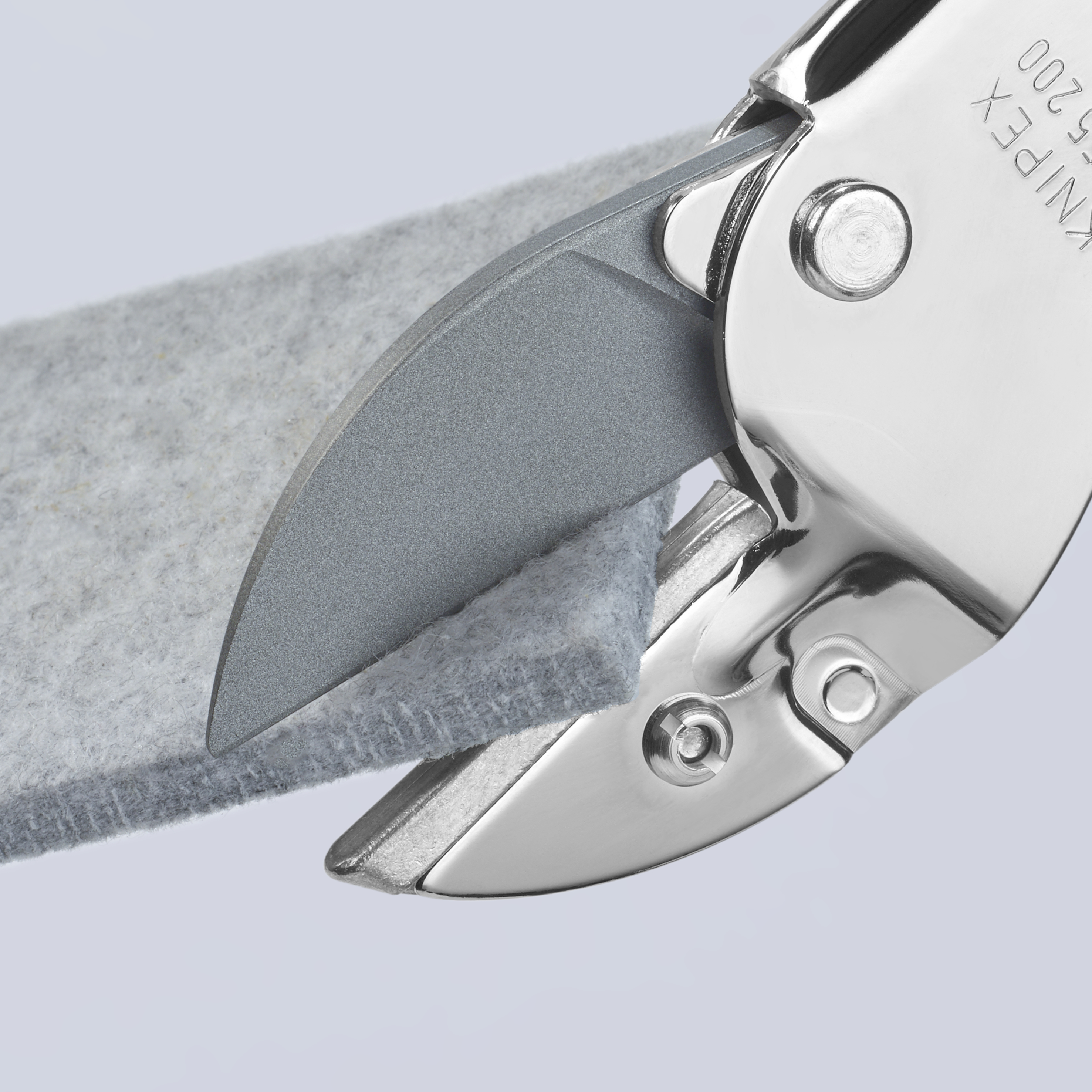 KNIPEX KNIPEX 94 55 200 Amboss-Schere 200 mm verchromt mit Kunststoff-Hüllen KNIPEX KNIPEX 94 55 200 Amboss-Schere 200 mm verchromt mit Kunststoff-Hüllen