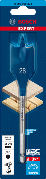 BOSCH EXPERT Self Cut Speed Flachfräsbohrer, 28x152mm