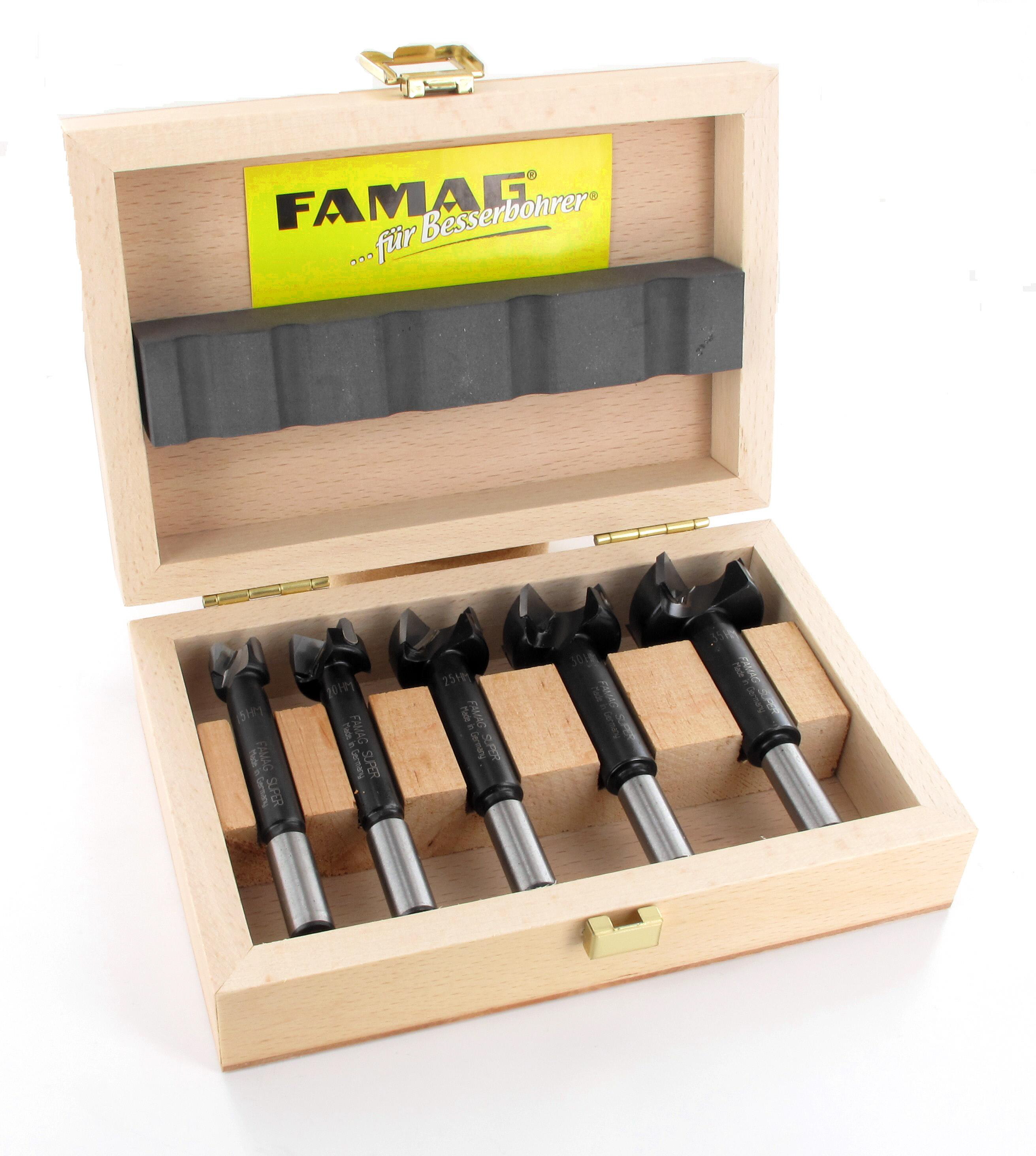 Famag HM-Kunstbohrer-Satz 6-teilig Famag HM-Kunstbohrer-Satz 6-teilig