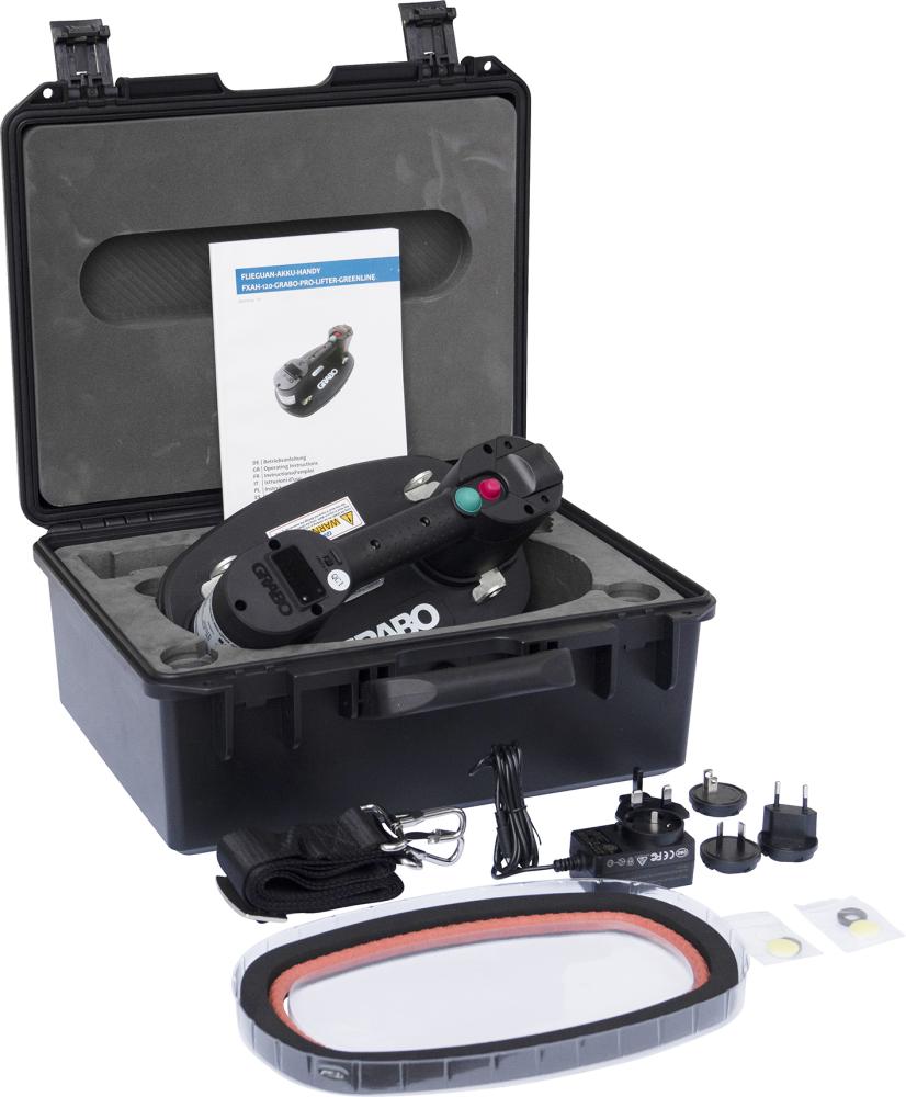 PROBST Flieguan-Akku-Handy mit digitalem Manometer