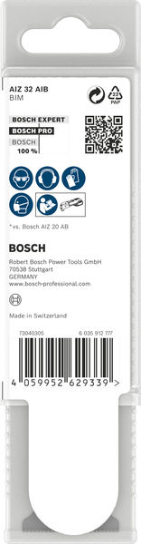 BOSCH PRO AIZ 32 AIB Blatt für Multifunktionswerkzeuge, 32 x 50 mm, 10-tlg.