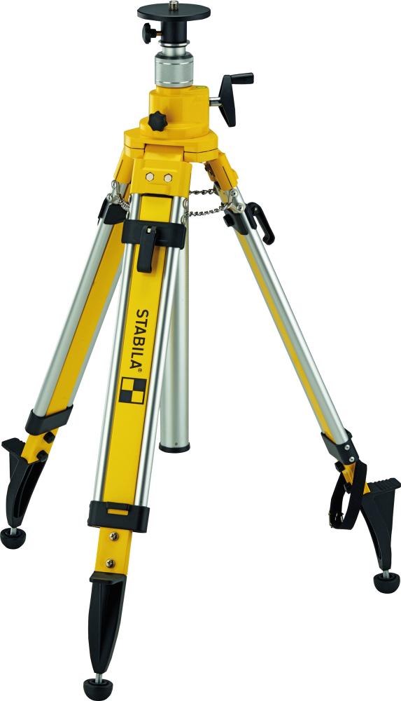 STABILA Kurbelsäulen-Baustativ BST-K-L, für Laser und Nivelliergeräte, Höhe: 98–220 cm, 5/8"-Gewindeschraube STABILA Kurbelsäulen-Baustativ BST-K-L, für Laser und Nivelliergeräte, Höhe: 98–220 cm, 5/8"-Gewindeschraube