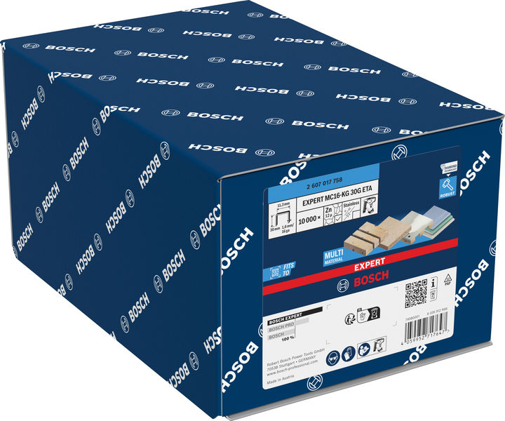 BOSCH EXPERT MC16-KG 30G ETA Kronenklammer mit mittlerem Rücken, 1,6/16 g, 30 mm