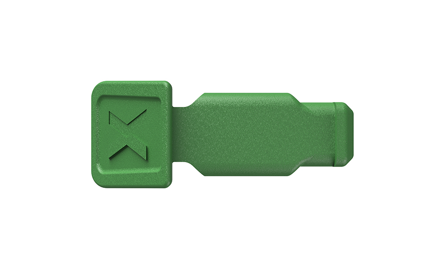 KNIPEX KNIPEX 00 61 10 CG ColorCode Clips grün (10 Stück) 21 mm