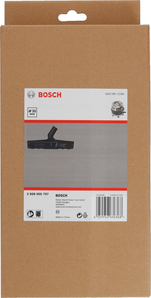 BOSCH Breite Bodendüse, 280 x 133 x 70 mm