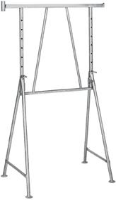 MÜBA Stahlr.-Gerüstbock lack. B 1200mm, H 1,20 - 1,95 mmüba MÜBA Stahlr.-Gerüstbock lack. B 1200mm, H 1,20 - 1,95 mmüba