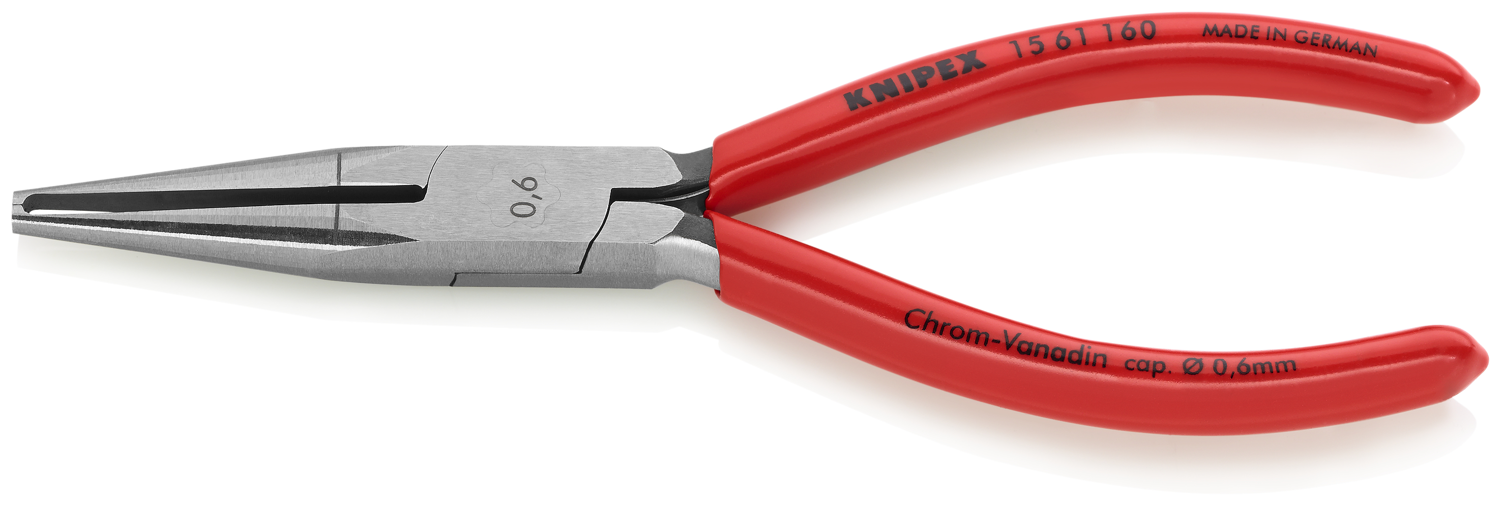KNIPEX KNIPEX 15 61 160 Abisolierzange 160 mm mit Kunststoff überzogen poliert