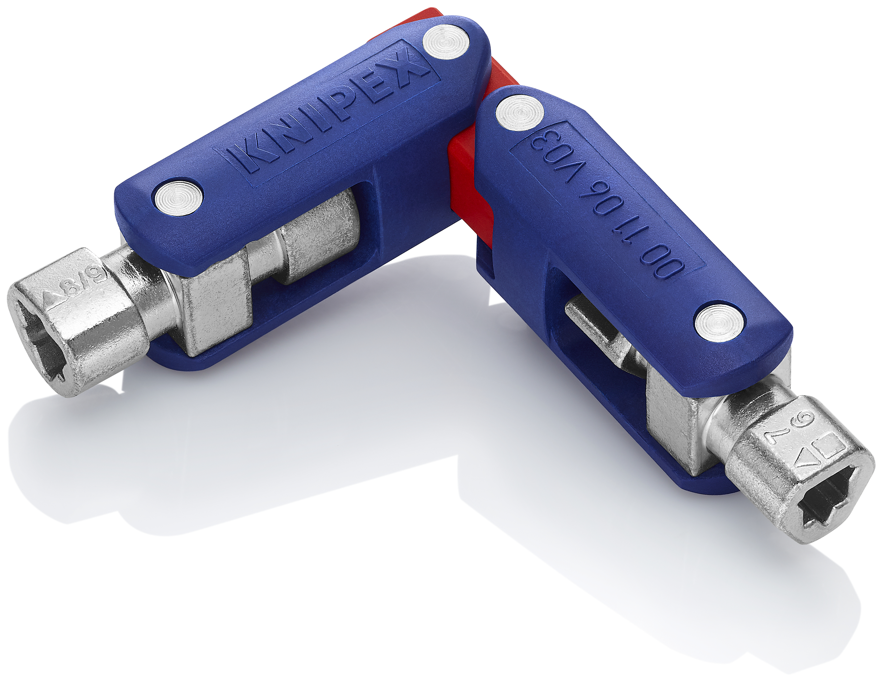 KNIPEX KNIPEX 00 11 06 V03 Schaltschrankschlüssel Double-Joint 62 mm