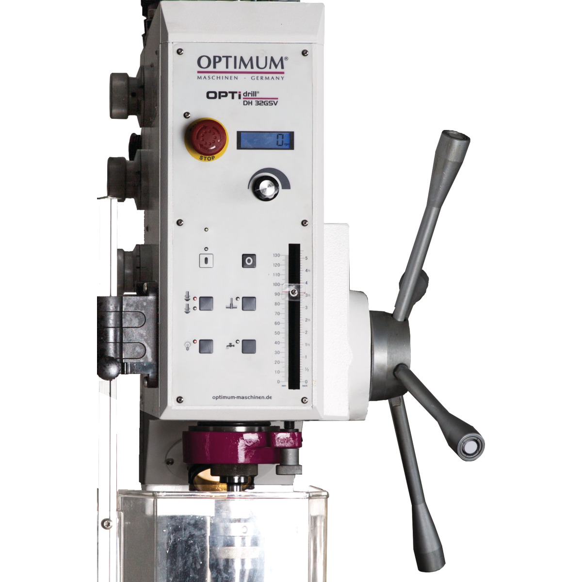 Optimum Säulenbohrmaschine OPTIdrill DH 32GSV Optimum Säulenbohrmaschine OPTIdrill DH 32GSV