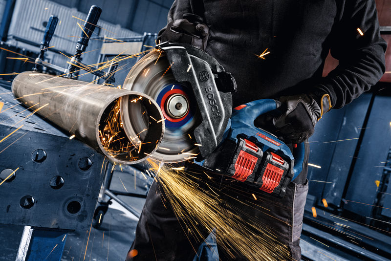 BOSCH EXPERT Akku-Winkelschleifer EXWS18V2-230P
