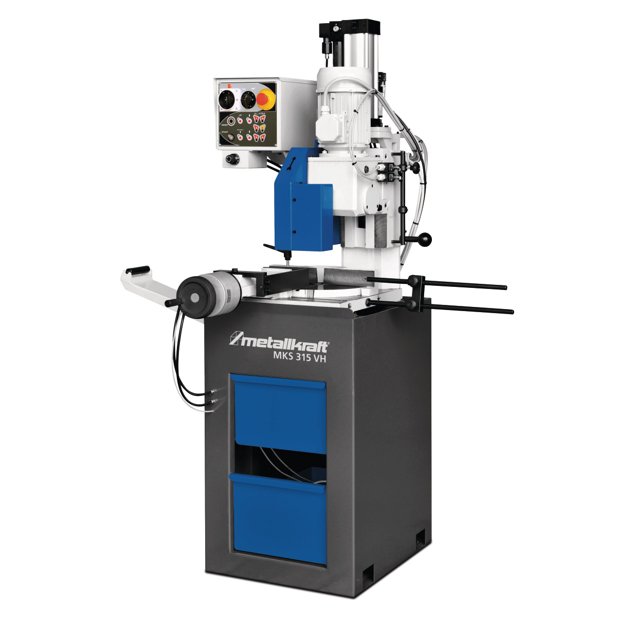 METALLKRAFT Halbautomatische Vertikal-Metallkreissäge im Aktionsset MKS 315 VH Aktions-Set METALLKRAFT Halbautomatische Vertikal-Metallkreissäge im Aktionsset MKS 315 VH Aktions-Set