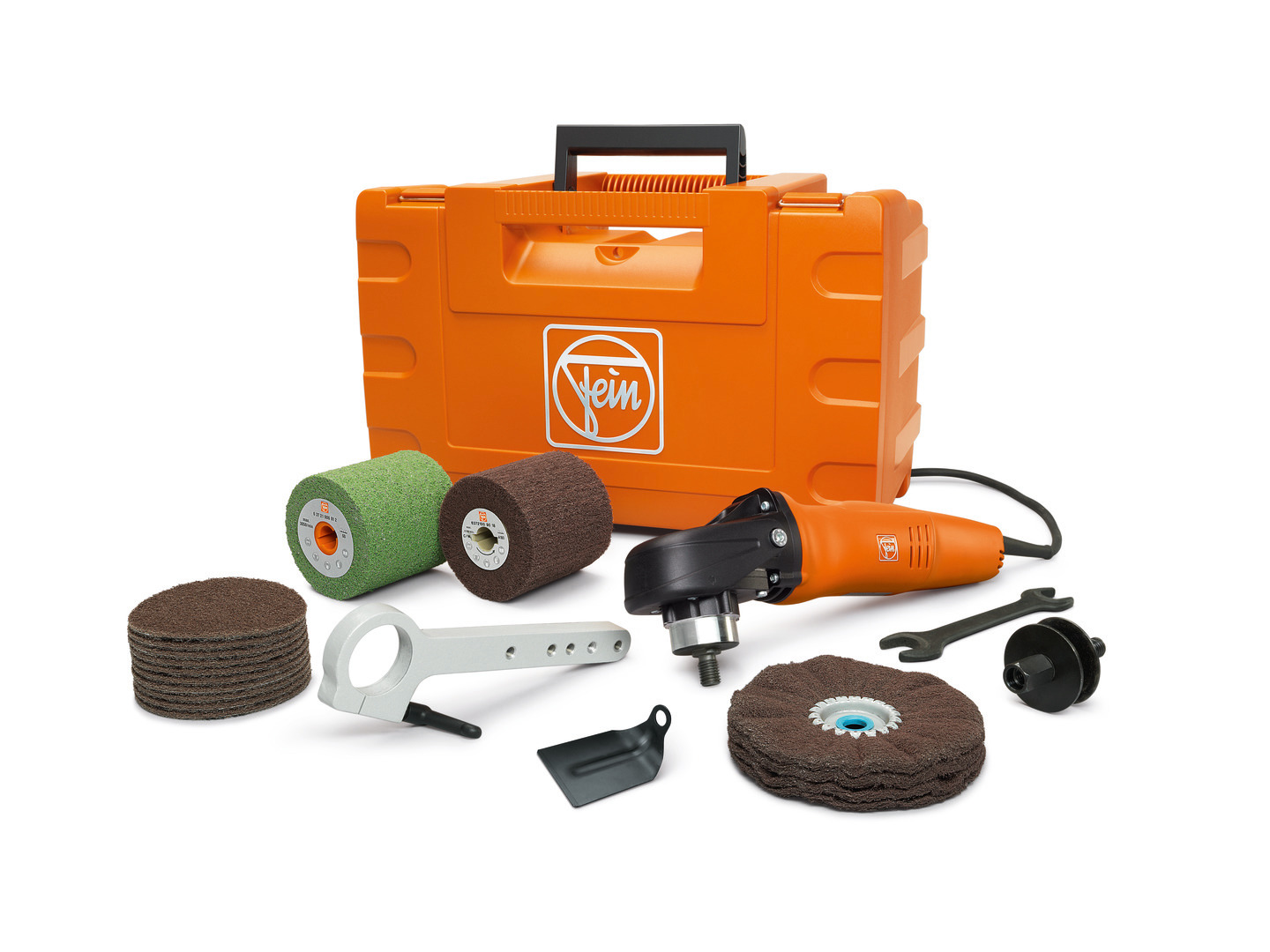 FEIN Schleifpolierer Set WPO14-25E 5060H220230V FEIN Schleifpolierer Set WPO14-25E 5060H220230V