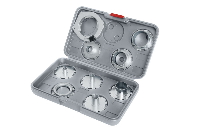 BOSCH PRO Kopierhülsen Set, metrisch, für Fräsen, 9-tlg. BOSCH PRO Kopierhülsen Set, metrisch, für Fräsen, 9-tlg.
