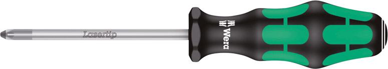 WERA Kreuzschlitz-Schraubendreher 355 PZ 2 x 100 mm WERA Kreuzschlitz-Schraubendreher 355 PZ 2 x 100 mm