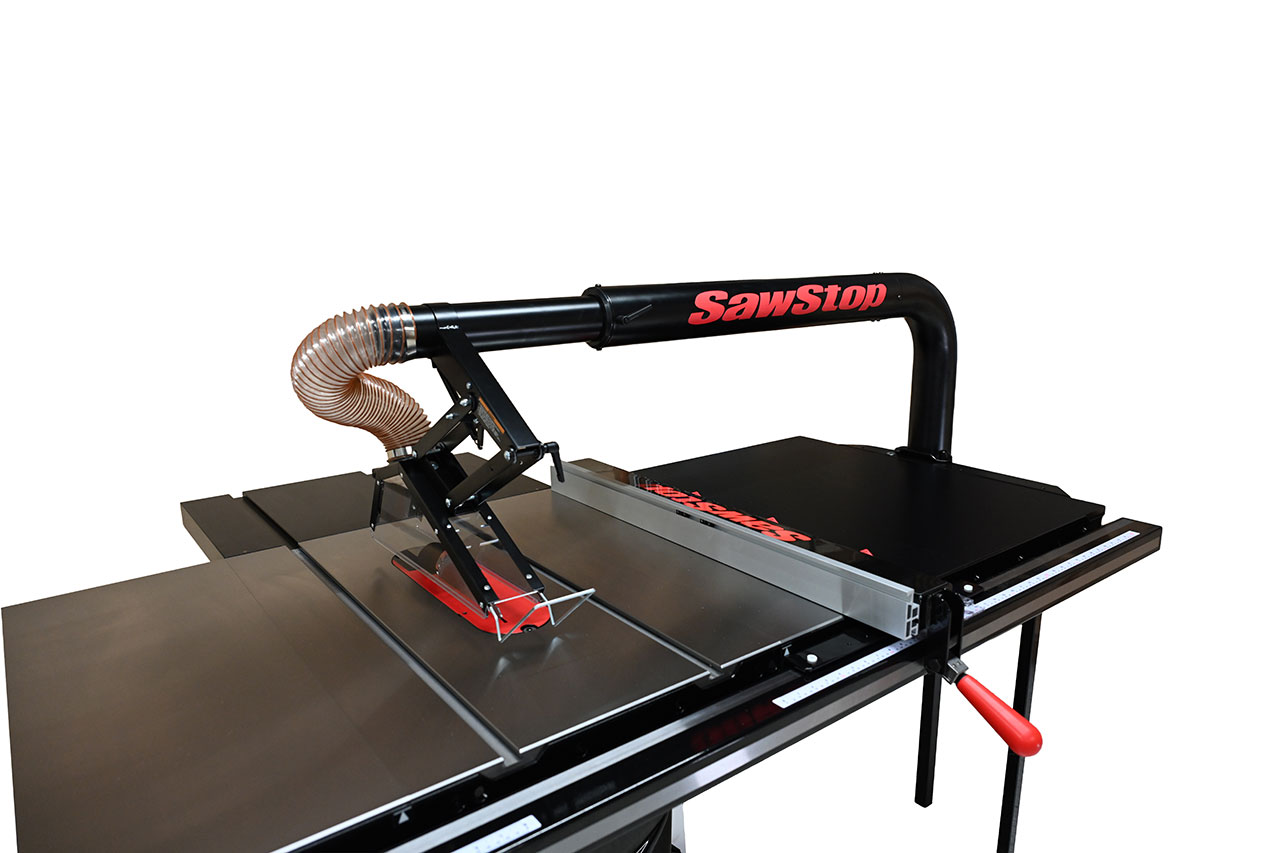 SAWSTOP schwebender Absaugarm - schwenkbar