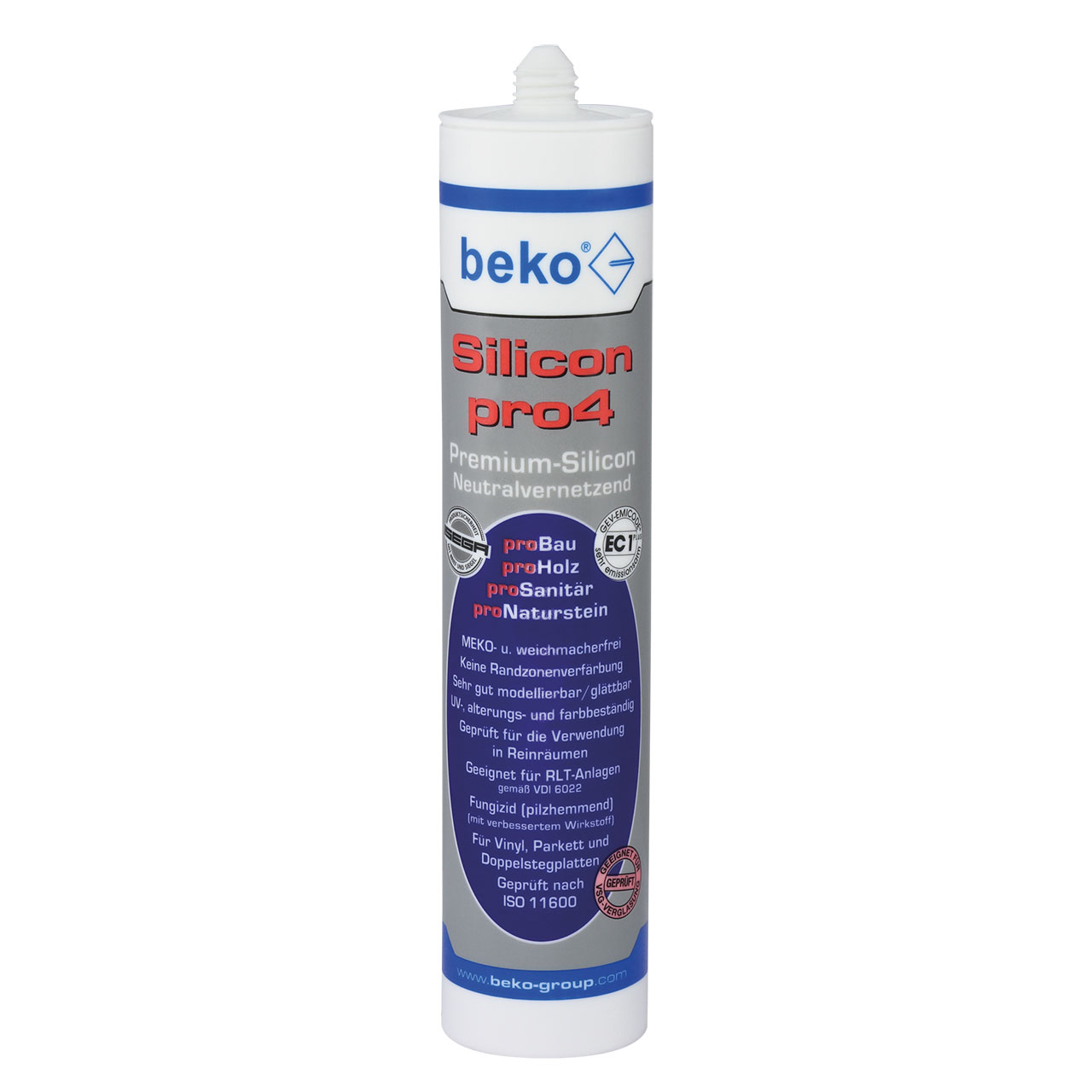 BEKO Silicon pro4 Premium 310 ml ALTWEISS