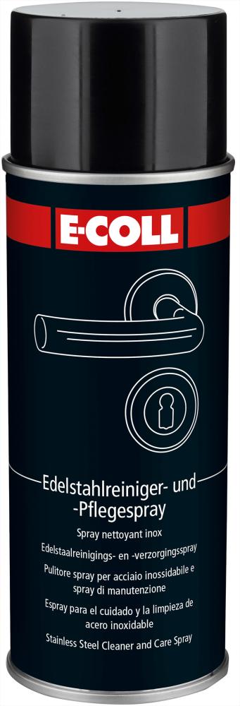 Edelstahlreiniger- und Pflegespray 400ml E-COLL Edelstahlreiniger- und Pflegespray 400ml E-COLL