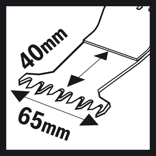 BOSCH HCS Tauchsägeblatt AII 65 BSPC Hard Wood, 40 x 65 mm BOSCH HCS Tauchsägeblatt AII 65 BSPC Hard Wood, 40 x 65 mm