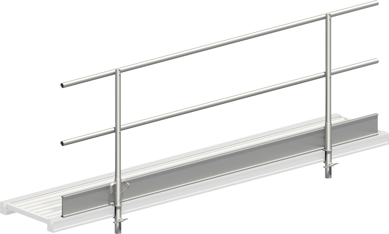 LAYHER Dreiteiliger Seitenschutz für Alu-Steg 600 LAYHER Dreiteiliger Seitenschutz für Alu-Steg 600