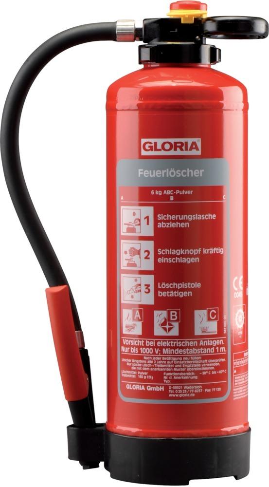 GLORIA Pulver-Aufladelöscher P6 PRO GLORIA Pulver-Aufladelöscher P6 PRO