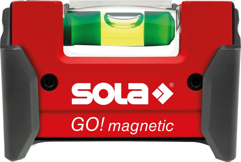 SOLA Magnet-Mini-Wasserwaage Go Magnet Clip 7,5cm Sola