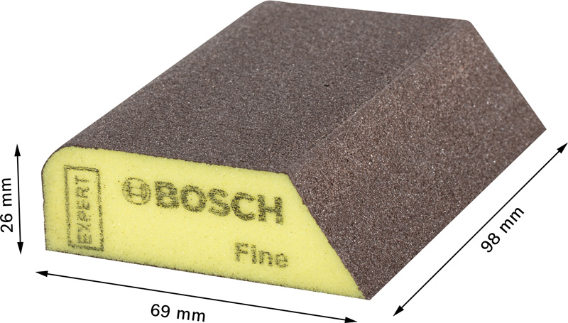 BOSCH EXPERT S470 Combi Schleifblock, 97x26mm, fein BOSCH EXPERT S470 Combi Schleifblock, 97x26mm, fein