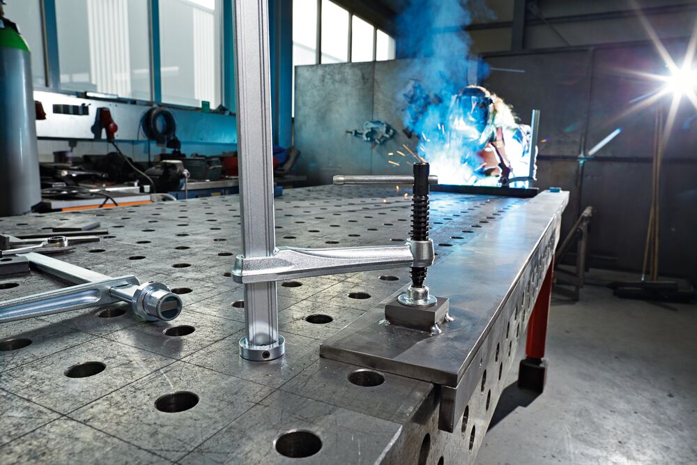 BESSEY Spannelement mit fixer Ausladung TW