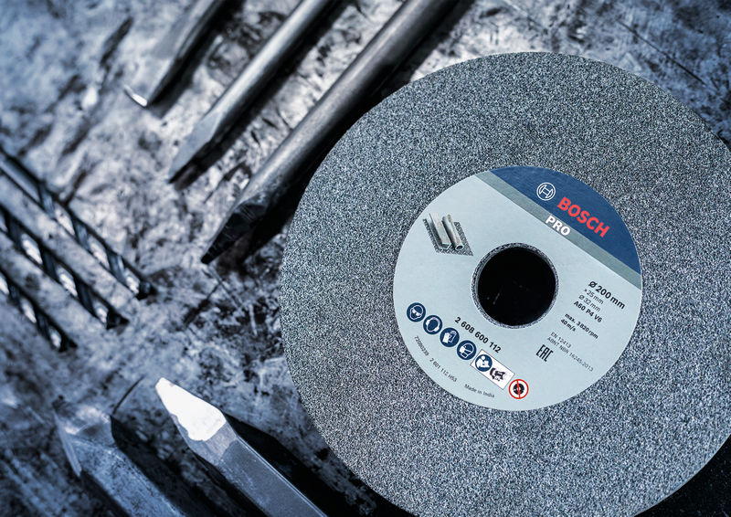 BOSCH PRO Metal Schleifscheibe, 200 x 25 x 32 mm, G46 BOSCH PRO Metal Schleifscheibe, 200 x 25 x 32 mm, G46