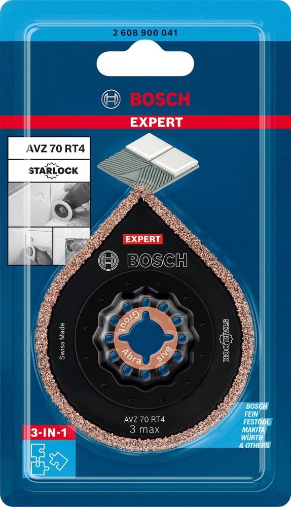 BOSCH EXPERT 3 max AVZ 70 RT4 Platte, 70 mm