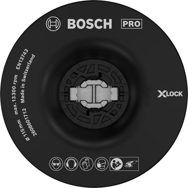 BOSCH PRO Stützteller Medium, 115 mm, X-Lock