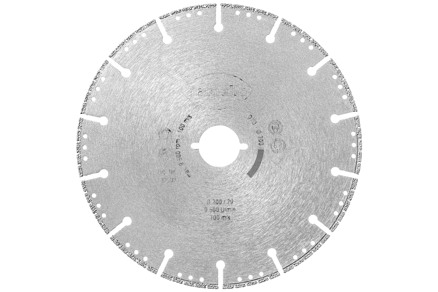 LAMELLO Diamant-Trennscheibe D200 mm für Tanga DX200 KS-Fenster