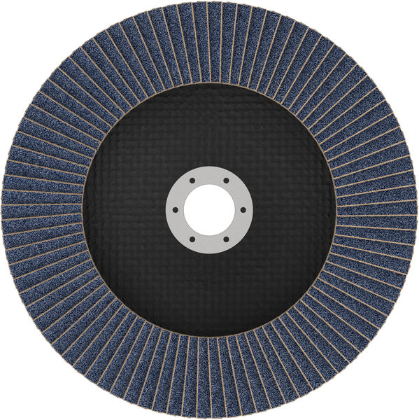 BOSCH X451 Fächerschleifscheibe, 180 x 22,23 mm, K80, Z29, 15-tlg