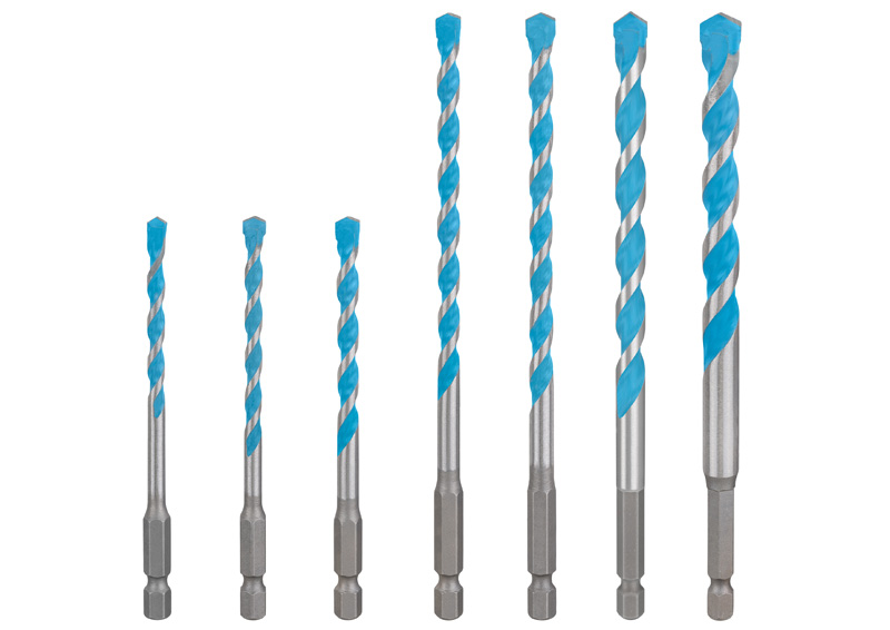 BOSCH EXPERT HEX-9 Multi Construction Bohrer-Set, D= 5/5,5/6/6/7/8/10 mm, 7-tlg.