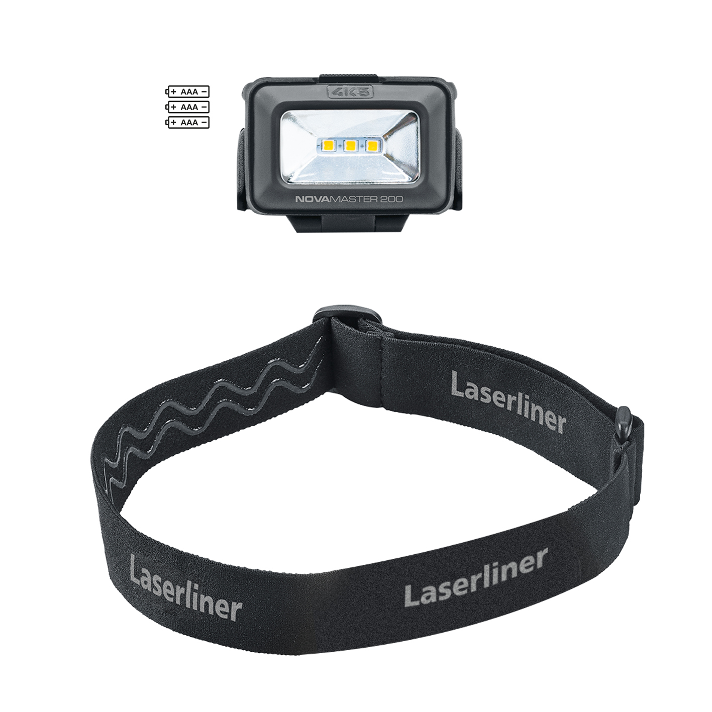 LASERLINER LED-Kopflampe NovaMaster 200